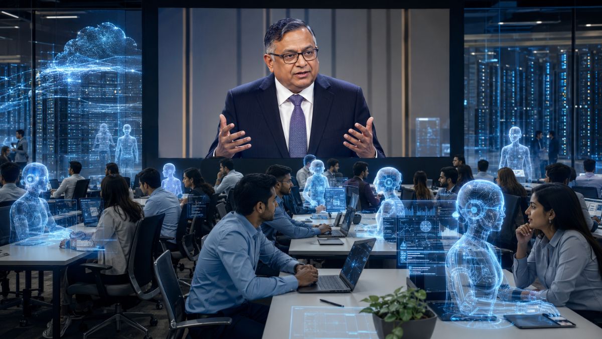 TCS Predicts AI Agents Will Match Workforce Within Three Years